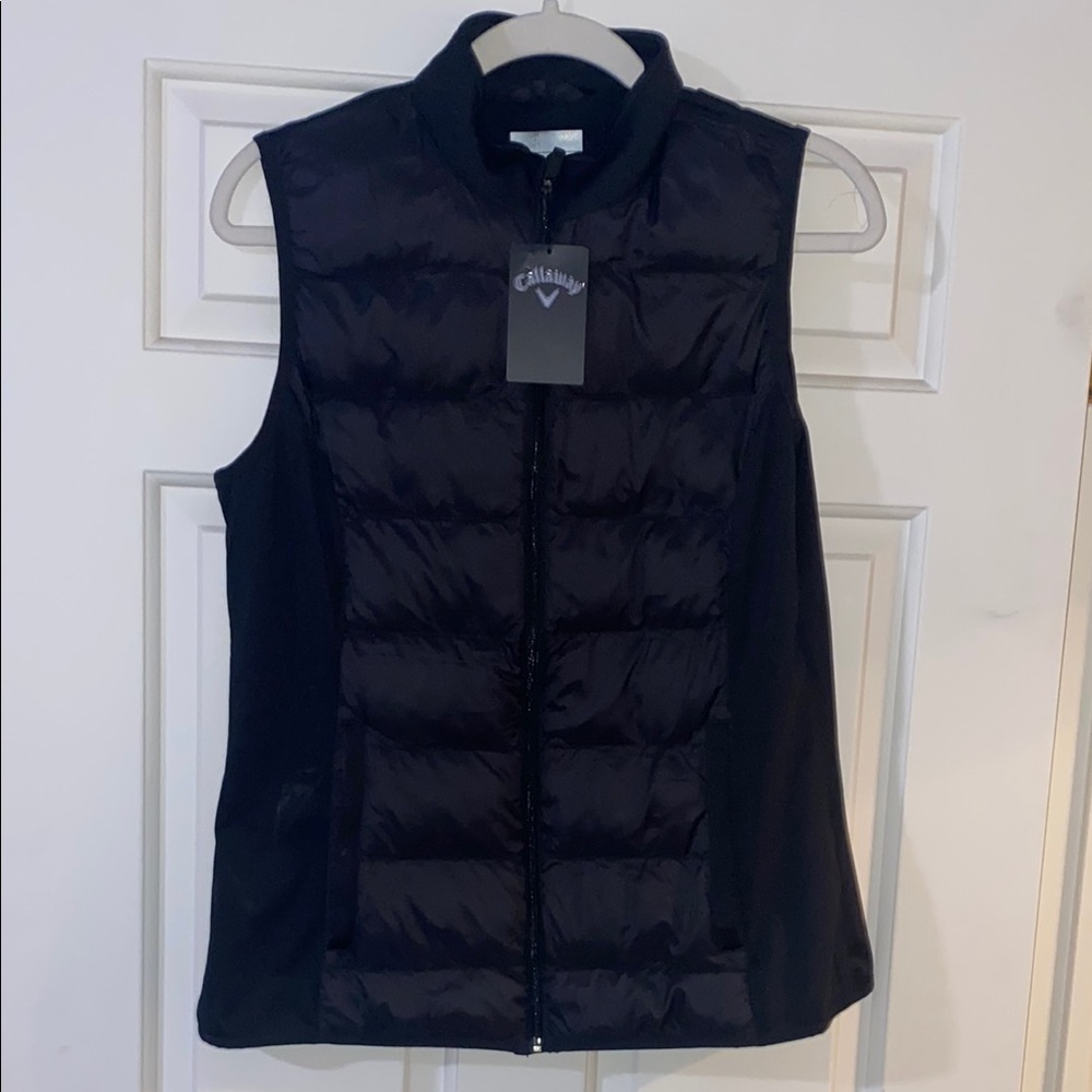 Callaway Women's Black Puffer Vest